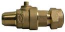 A.Y. McDonald CC x Compression Brass Ball Corp Valve 