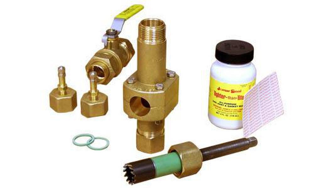 Jomar International Forged Brass Sweat Valve Kit 