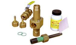 1/2 in. Forged Brass Sweat Valve Kit