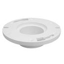 Jones Stephens White PVC Spigot Fit Closet Flange Less Knockout 