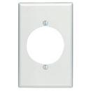 LEVITON White 4-1/2 in. 2-Gang Wall Plate 
