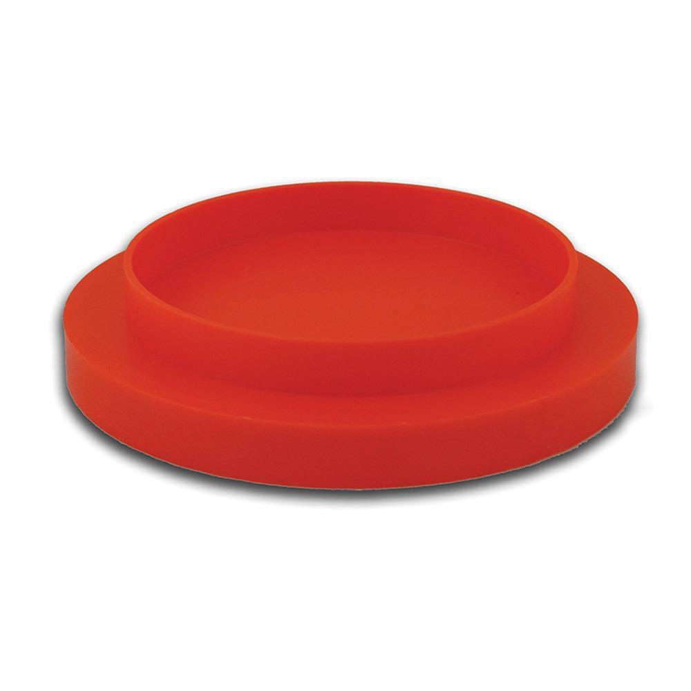 4 in. PVC Test Cap in Red 
