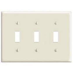 6-3/4 in. Plastic Wall Plate in Ivory