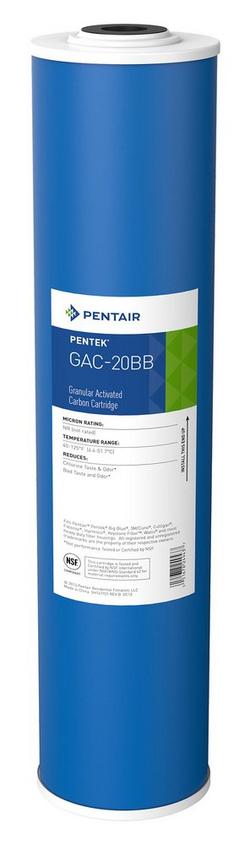 GAC20-BB 20 Micron Granular Activated Carbon Drinking Water Filter Cartridge