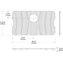 Elkay Polished Stainless Steel 14-13/16 x 26-1/2 in. Bottom Grid 