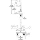 Elkay Lustertone 30-3/4 x 18-1/2 in. No Hole Stainless Steel Double Bowl Undermount Kitchen Sink 