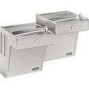 Non-Filtered Non-Refrigerated Wall Mount Reverse Vandal Resistant Bilevel Cooler in Stainless Steel