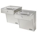 Elkay Stainless Steel 2-Level Vandal-Resistant Wall Mount ADA Cooler 