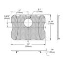 Elkay Polished Stainless Steel 14-3/4 x 20 in. Bottom Sink Rack 