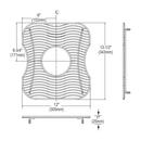 Elkay Stainless Steel 12 x 13-1/2 in. Bottom Grid 