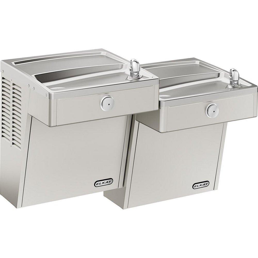 Elkay Stainless Steel Drinking Fountain in Stainless Steel 