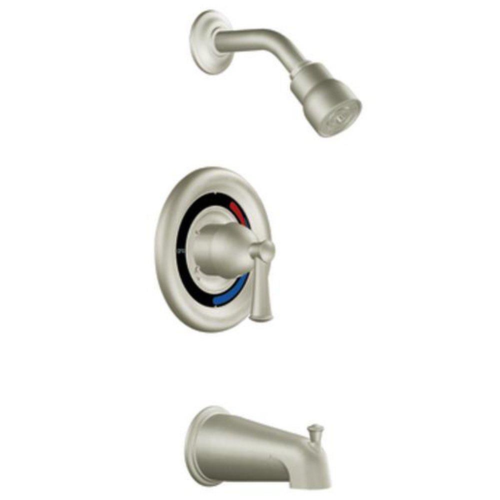 Cleveland Faucet Group Brushed Nickel Single Handle Bathtub & Shower Faucet (Trim Only) 