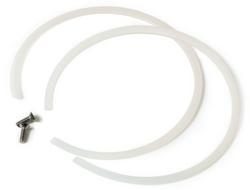 Adjustable Floor Drain SCH40 Hub Connect 6- 1/2 in. Top White