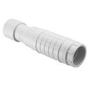 White PVC Repair Coupling with EPDM O-Ring 