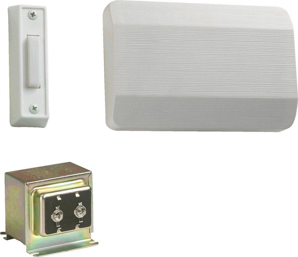 Quorum International White Single Entry Kit/Single Button 