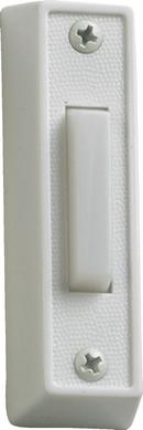 Plastic Door Chime Button in White 