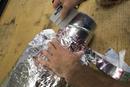 Shurtape Silver 100 ft. UL 181B-FX Printed Silver Butyl Aluminum Foil Tape 
