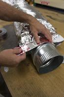 Shurtape Silver 100 ft. UL 181B-FX Printed Silver Butyl Aluminum Foil Tape 
