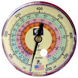 3-1/8 in. Pressure Gauge, Illuminating Standard - R22/R404A/R410A