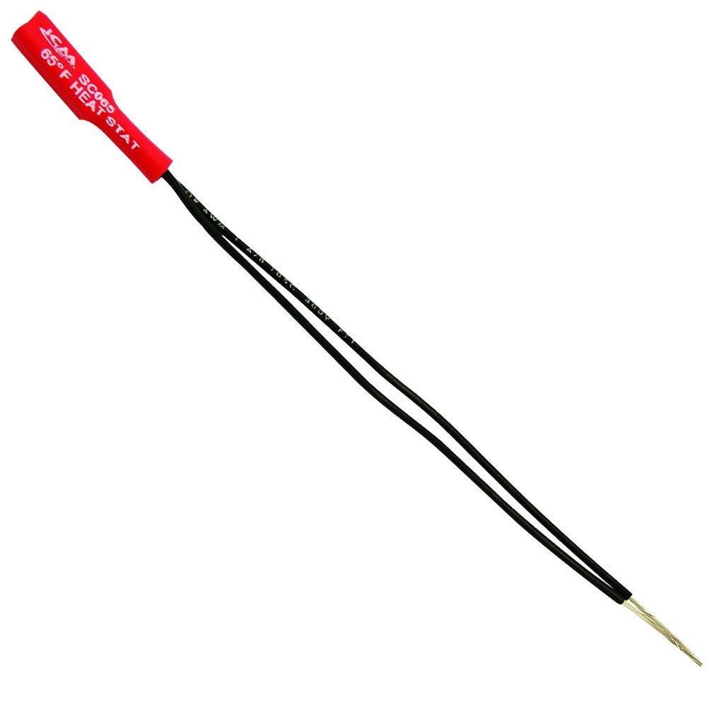 ICM Controls 65° F &plusmn;9° 2-Wire Heat Dryout/New Construction Thermostat 