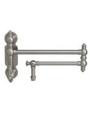 Wall Mount Pot Filler in Satin Nickel