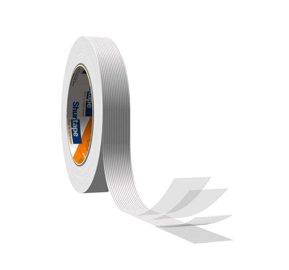 Shurtape White 60 yd. White Industrial Grade Fiberglass Reinforced Strapping Tape 