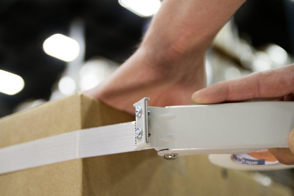 Shurtape White 60 yd. White Industrial Grade Fiberglass Reinforced Strapping Tape 