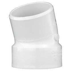 3 in. PVC DWV 22-1/2&deg; Street Elbow