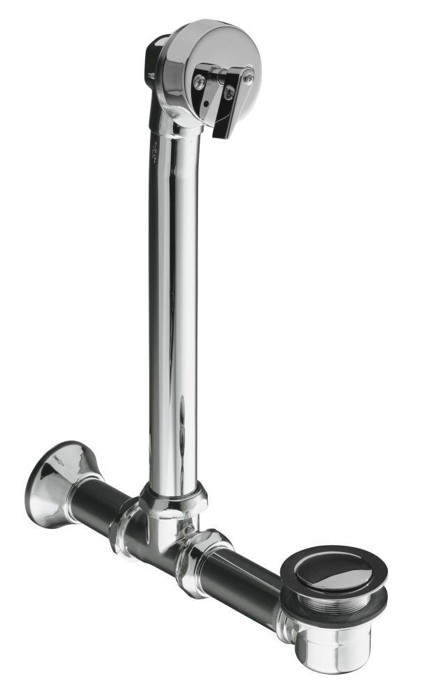 KOHLER Polished Chrome Brass Trip Lever Drain 
