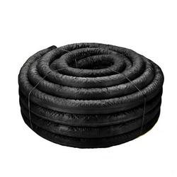 4 in. x 100 ft. Plain End Plastic Drainage Pipe