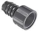 Grey Tube OD x FPT Acetal Bulk Connector in Grey 