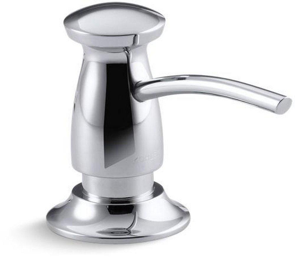 KOHLER Polished Chrome 16 oz. 3-5/16 in. Soap & Lotion Dispenser 