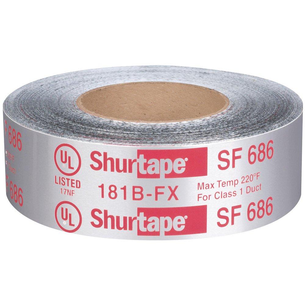Shurtape Silver 2 in. Silver Aluminum Foil Tape 
