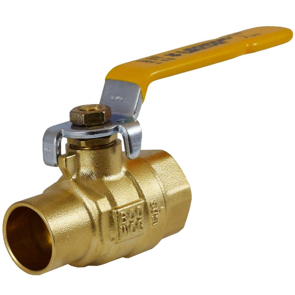 Legend Valve & Fitting Forged Brass Full Port FNPT x Sweat 600# Ball Valve 