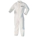 M Size Microporous Film Laminate Zip Front Coverall in White