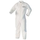 KleenGuard™ White Microporous Film Laminate Zip Front Coverall in White 