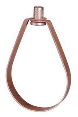 1 in. Copper Plated  Carbon Steel Swivel Ring Hanger