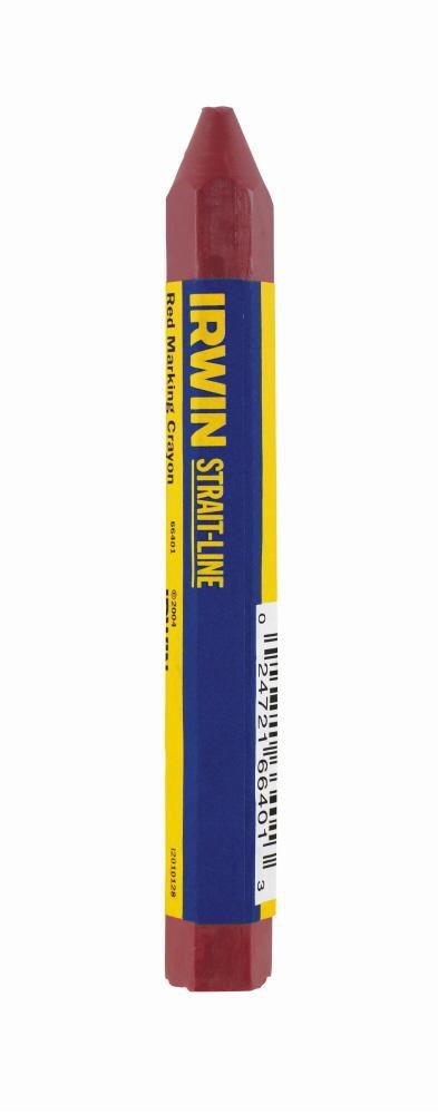 Irwin Industrial Tool Red Marking Crayon 
