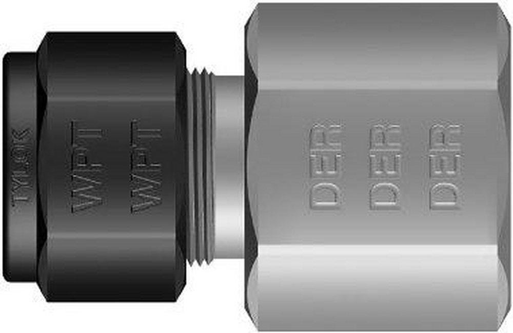 Tylok OD Tube x FNPT Stainless Steel Single Ferrule Connector 