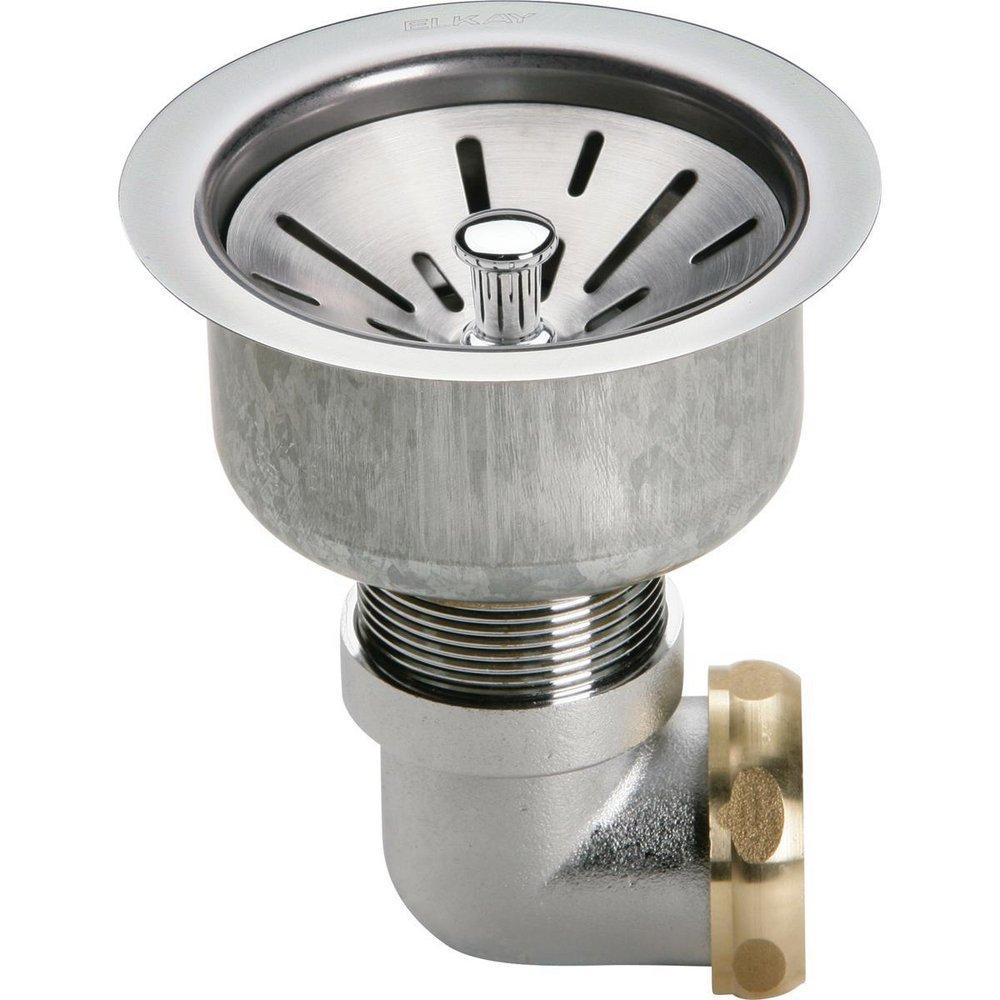 Elkay Stainless Steel Stainless Steel Strainer with Elbow 