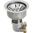 3-1/2 in. Stainless Steel Strainer with Elbow
