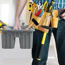 Benjamin Manufacturing Grey 14 in. Saddle Tray with Lid 