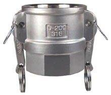Dixon Valve & Coupling Coupler x FNPT 316 Cast Stainless Steel Cam and Groove Adapter 