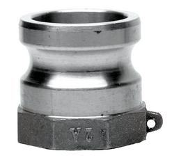 1-1/2 in. Part "A" Aluminum Male Quick Connect Adapter x FNPT