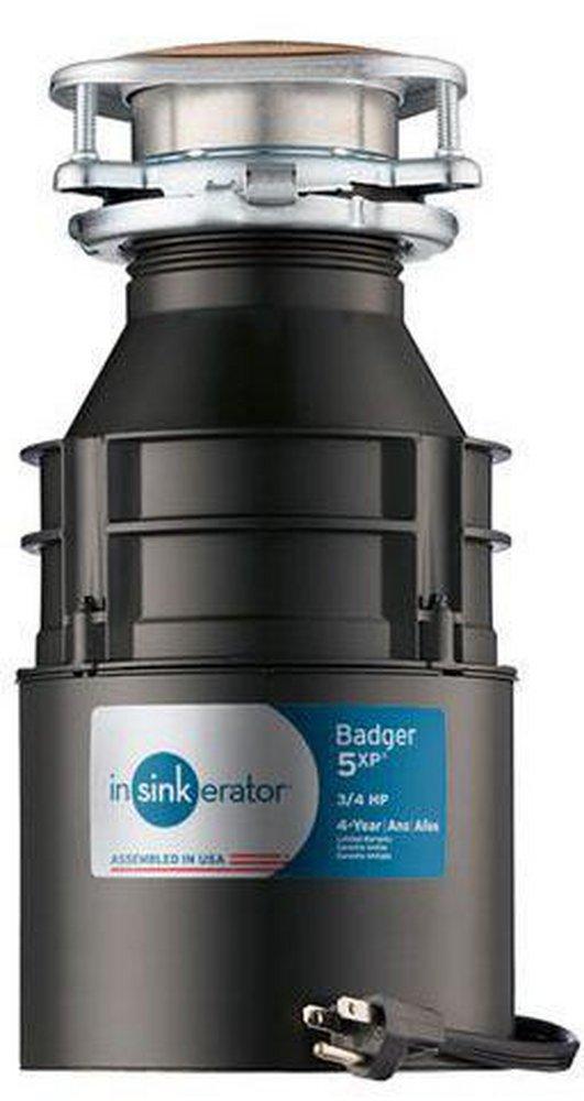 InSinkErator® Grey Continuous Feed Garbage Disposal with Power Cord 