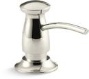 KOHLER Vibrant&reg; Polished Nickel 3-5/16 in. Kitchen Soap Dispenser 
