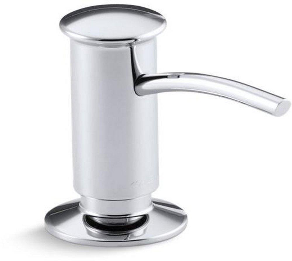 KOHLER Polished Chrome 16 oz. 3-1/16 in. Soap & Lotion Dispenser 
