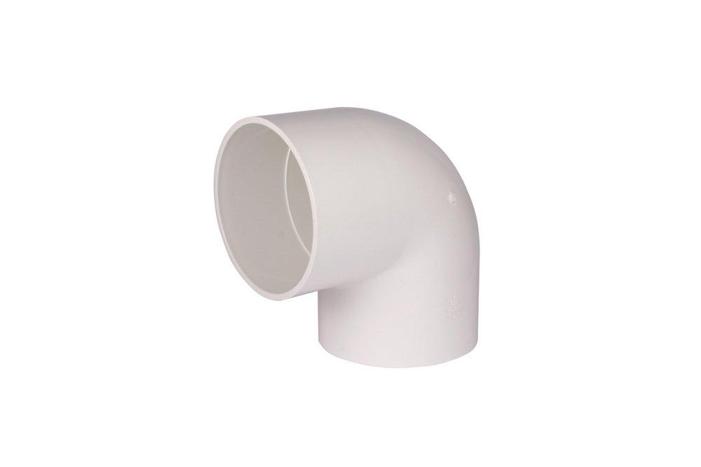 White PVC Schedule 40 90&deg; Elbow 