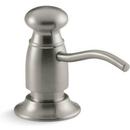 KOHLER Vibrant Brushed Nickel 3-7/16 x 3-7/16 in. Soap or Lotion Dispenser 