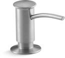 16 oz. 3-1/16 in. Soap & Lotion Dispenser in Brushed Chrome